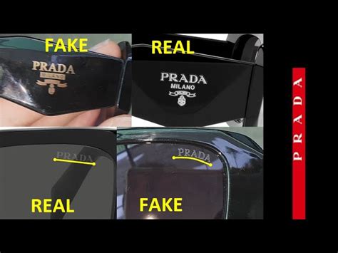 real vs fake prada glasses|prada real glasses.